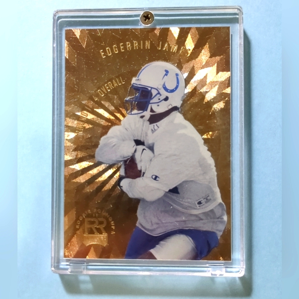 1999 Playoff ROOKIE ROUNDUP #RR12 Edgerrin James HOF RC  Indianapolis Colts NM